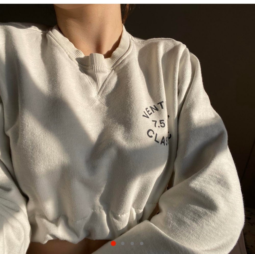 Vintage reworked Adidas cropped sweatshirt